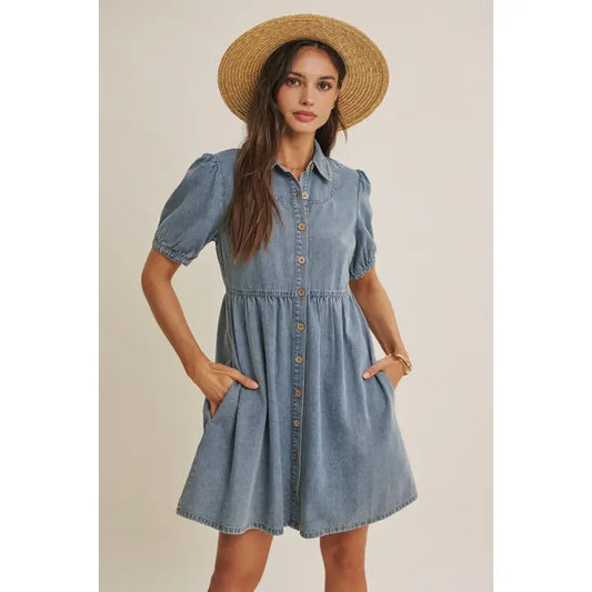 Peyton Denim Dress