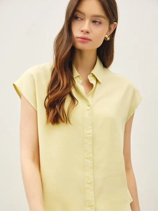Renley Tencel Shirt in Squash