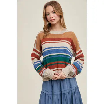 Poppy Colorblock Sweater