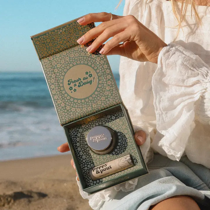 Poppy & Pout Island Coconut Lip Care Duo