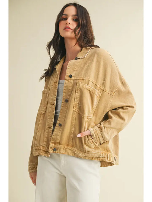 Shelby Back Pleated Jacket