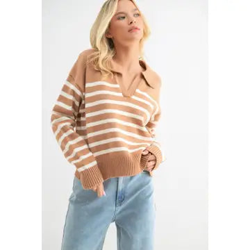 Brea Striped Sweater