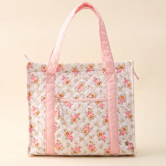 The Everyday Quilted Tote Bag in Endless Daydream