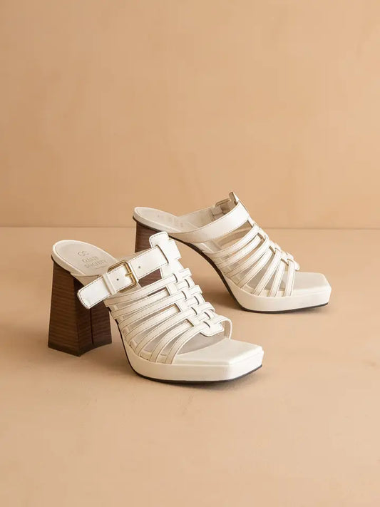 The Rome White Slip On