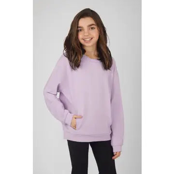 Youth Suba Cloud Pullover in Lavender