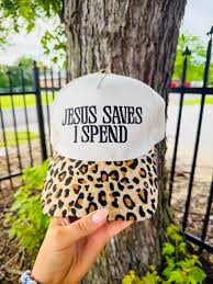 Jesus Saves I Spend Hat