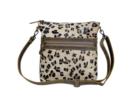 Charisma Leopard print Leather & Hair On Bag